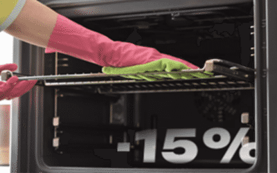 Скидка 15% на мойку духовки и холодильника