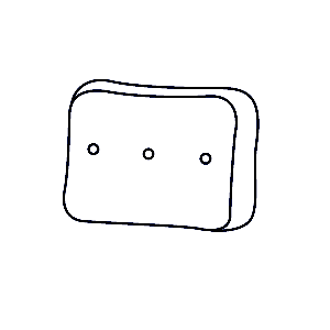 Съемная подушка