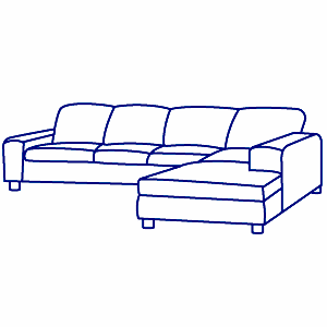 Большой угловой диван