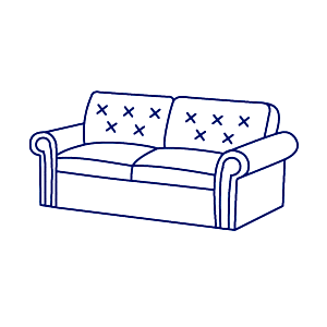 Кожаный диван